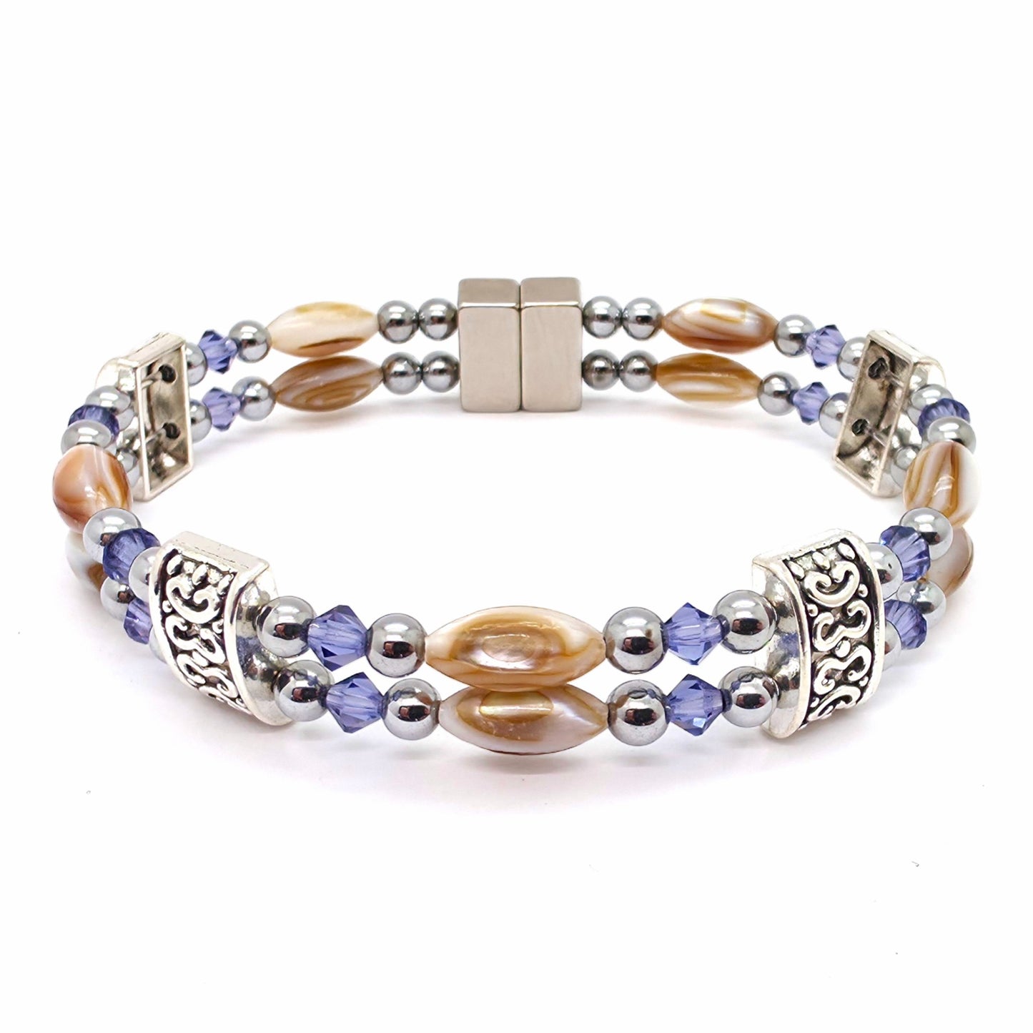 Abalone Double w Tanzanite