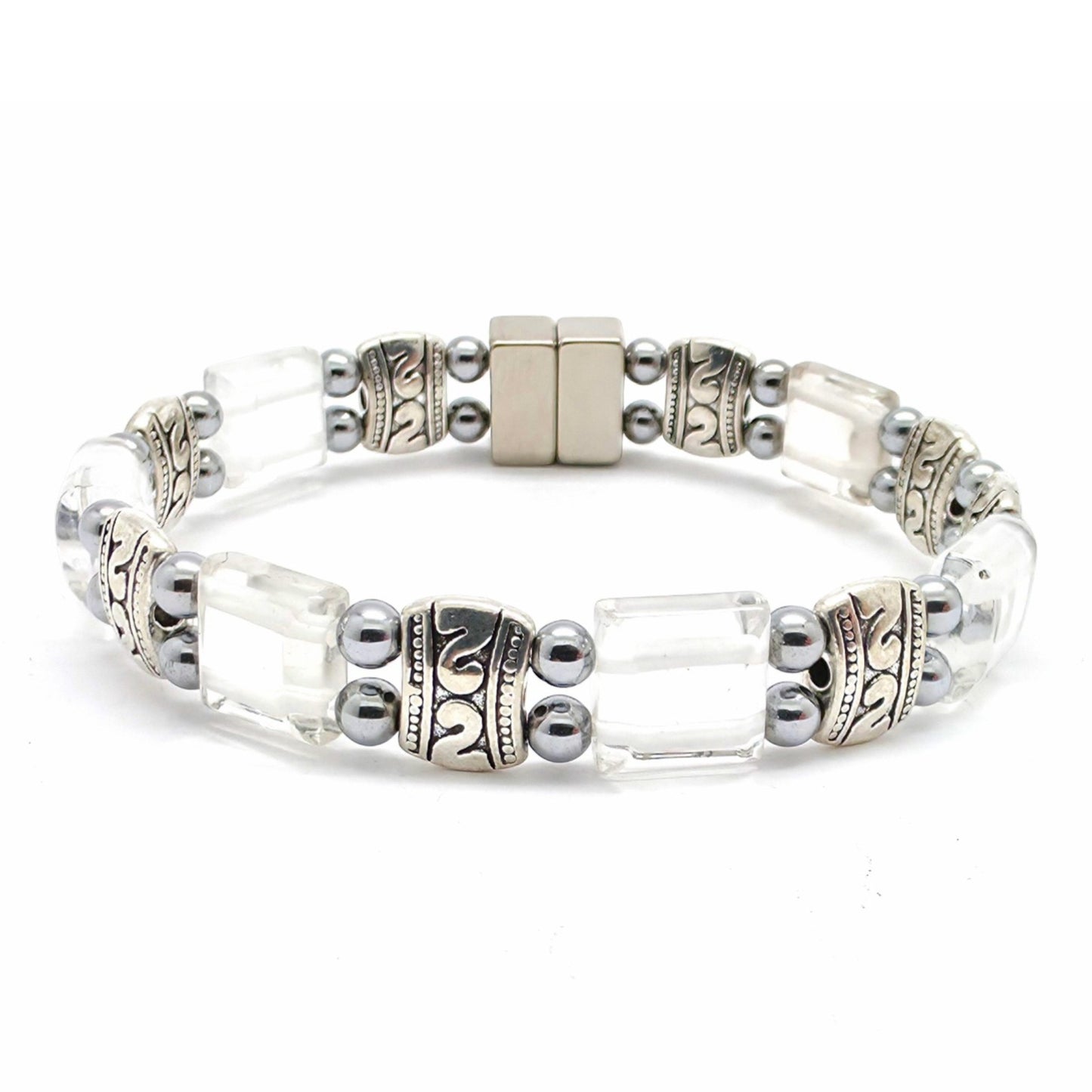 Clear Quartz Square Double