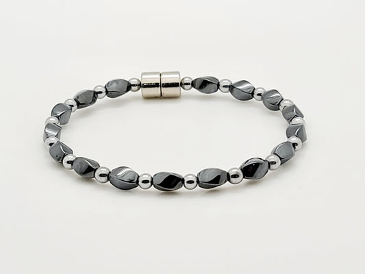 Black  Hematite Twist