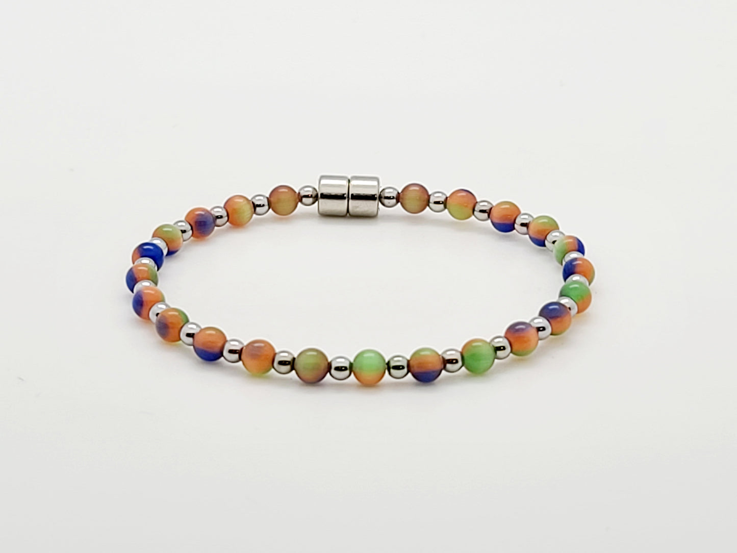 Rainbow Cat's Eye Necklace