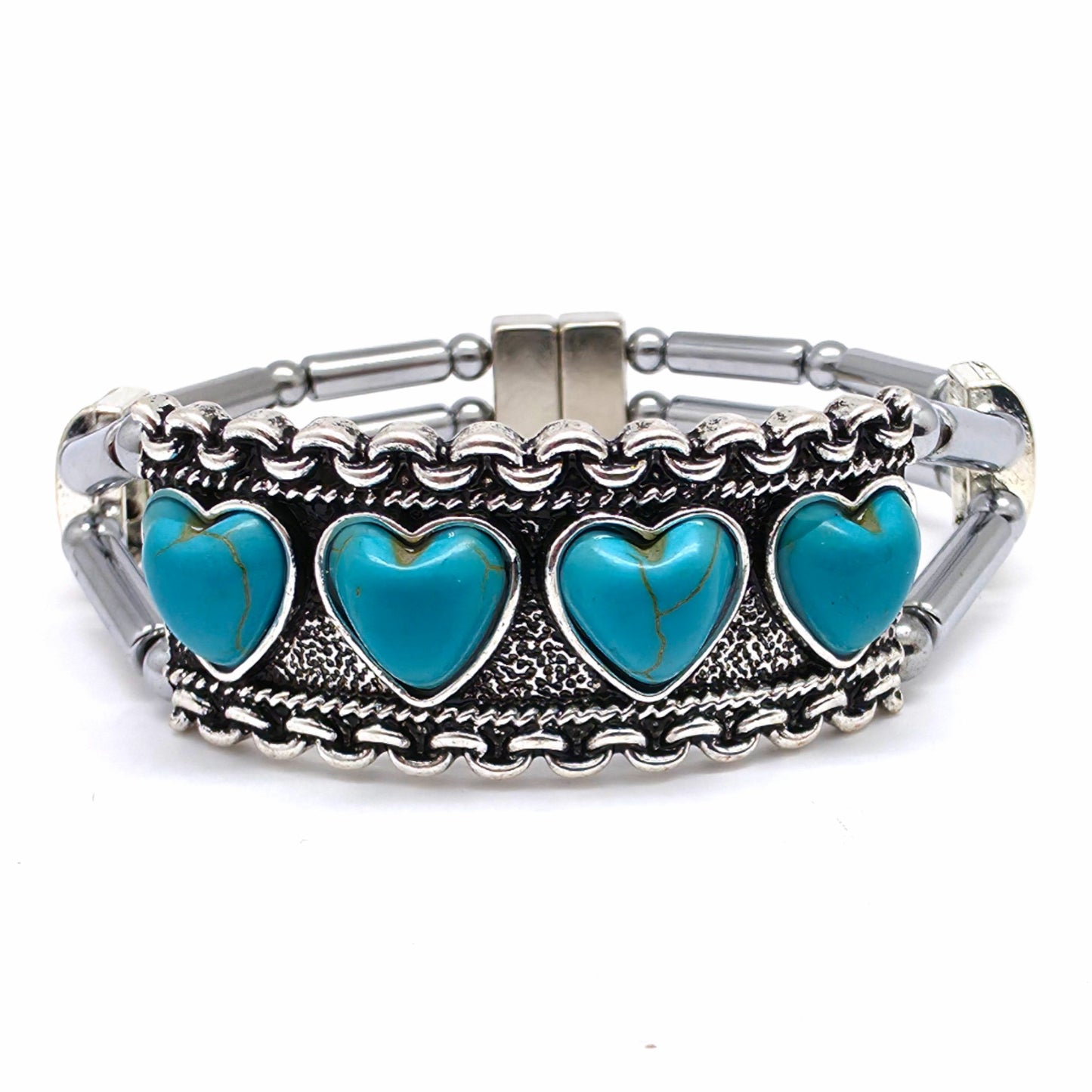 Turquoise Hearts