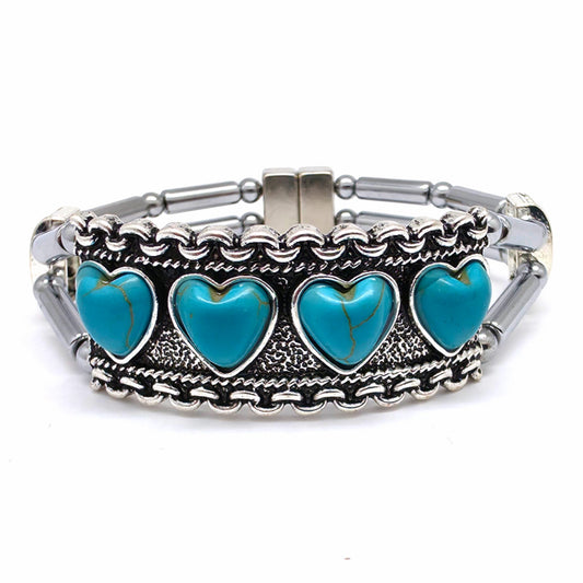 Turquoise Hearts