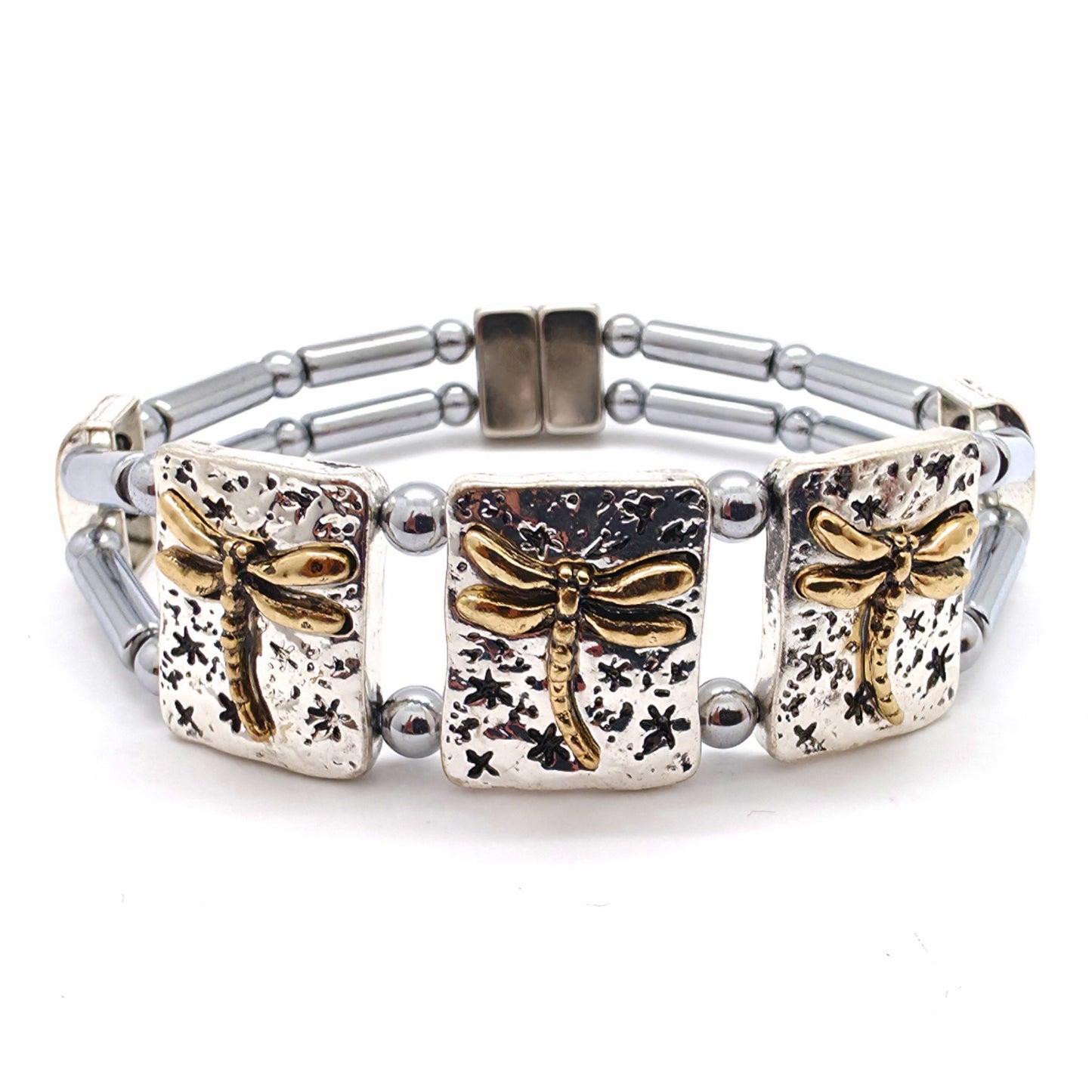 Three Dragonflies Double
