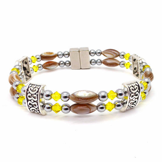 Abalone Double w Citrine