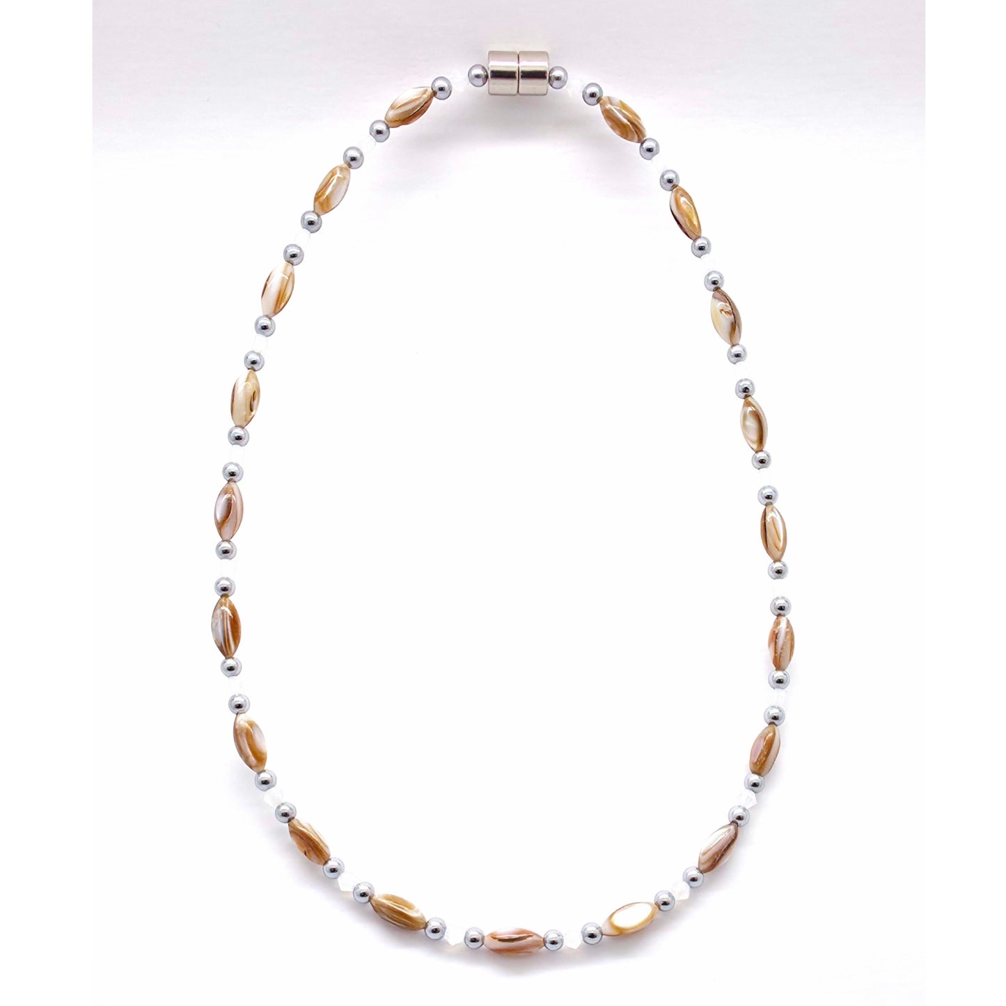 Abalone w Opal Necklace