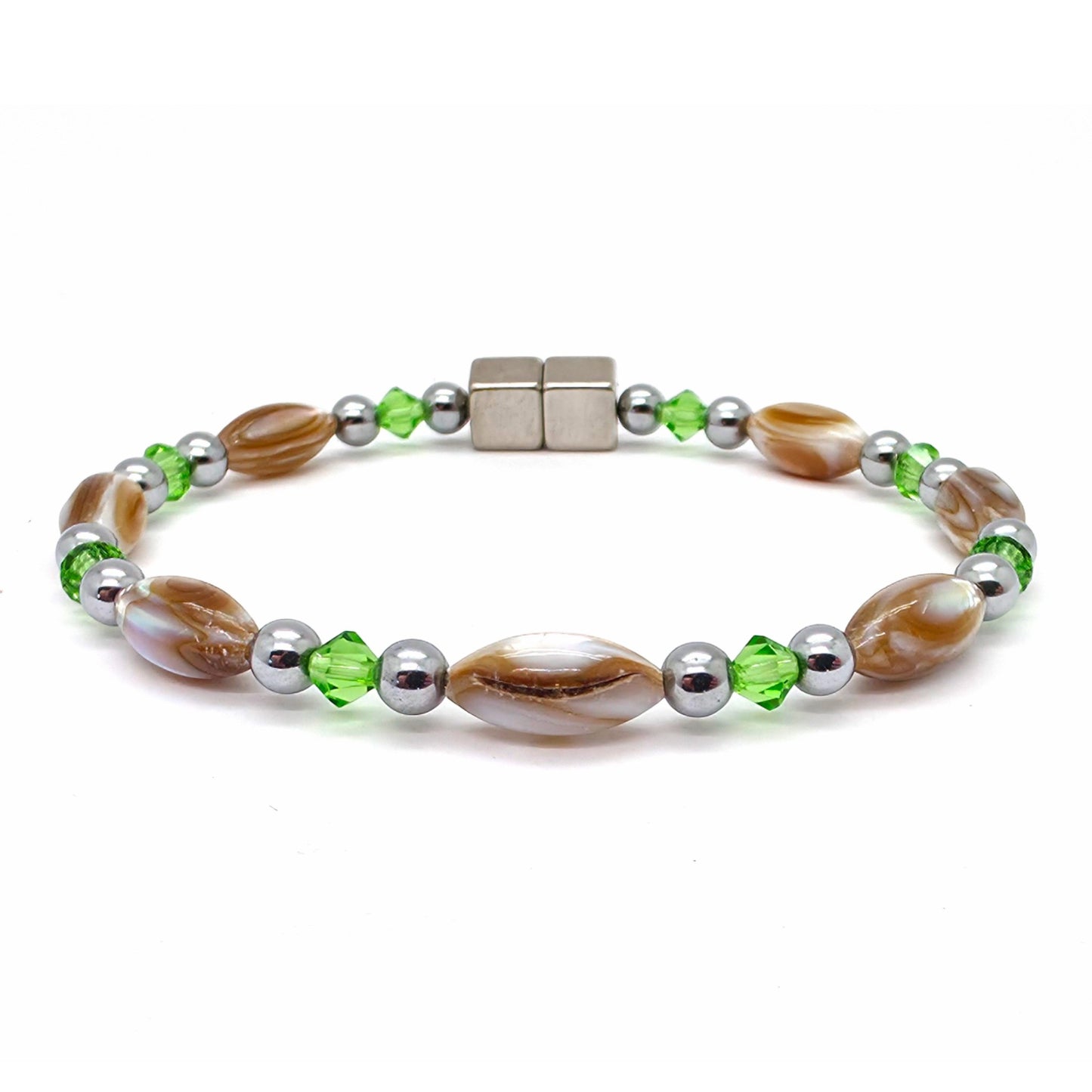Abalone Single w Peridot