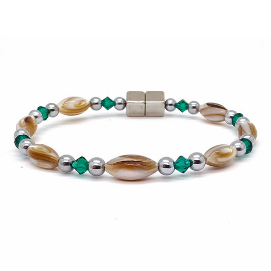 Abalone Single w Emerald