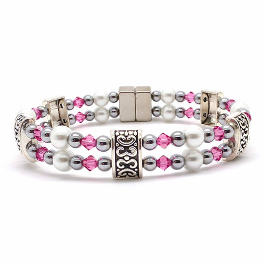 White Pearl Double with Rose