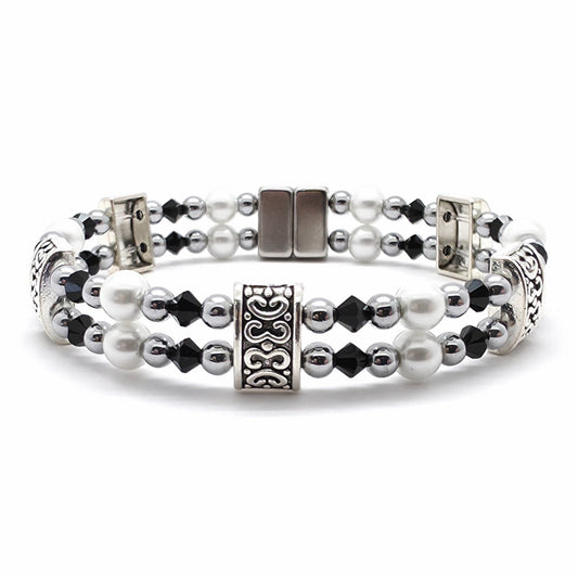 White Pearl Double with Jet Black