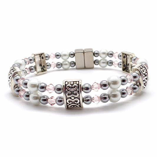 White Pearl Double with Light Rose