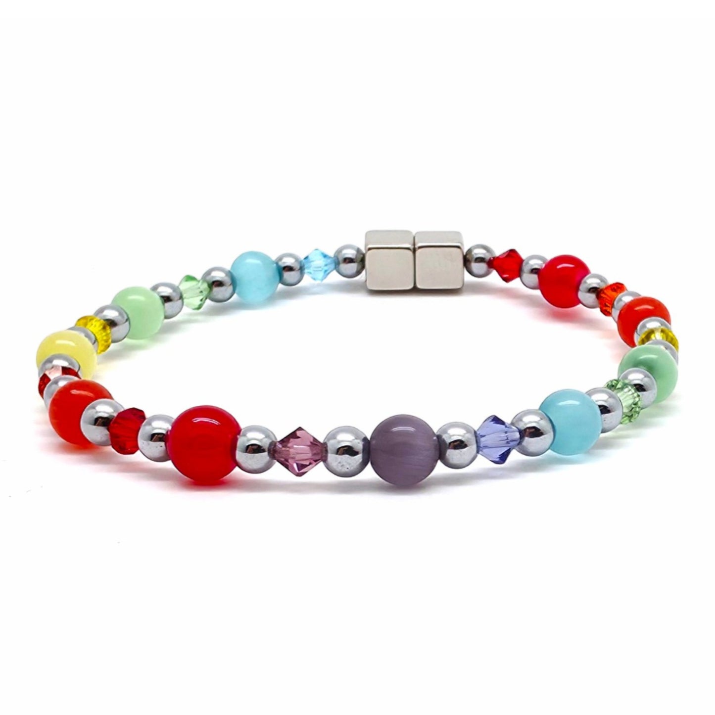 Rainbow Cat's Eye w Crystal