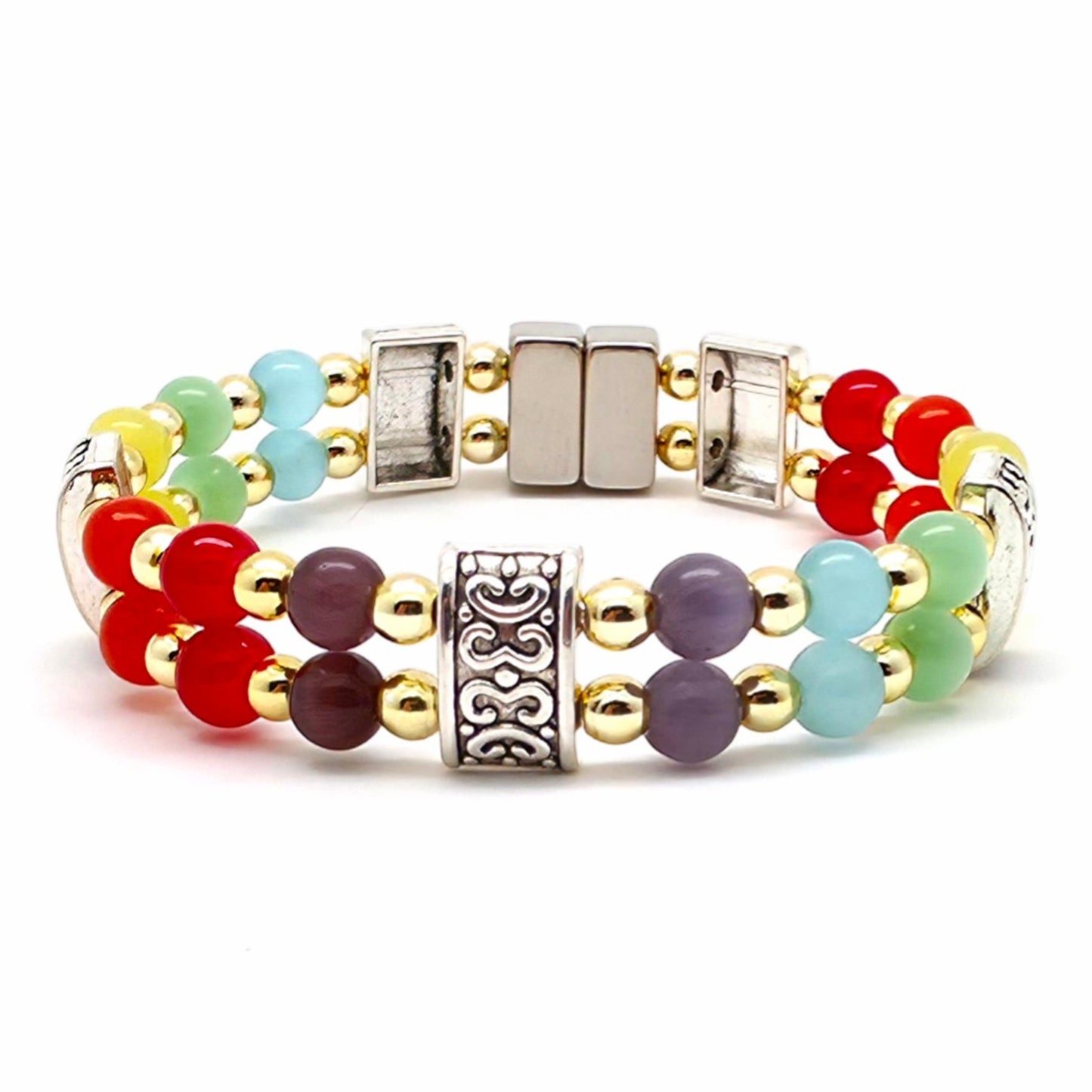 Rainbow Cat's Eye Double