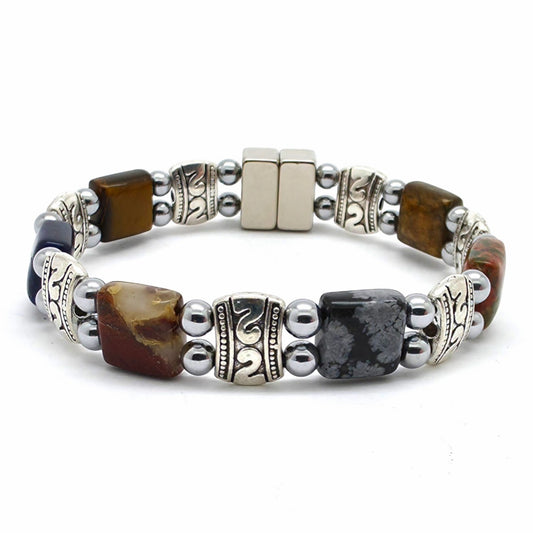 Multi Stone Square Double