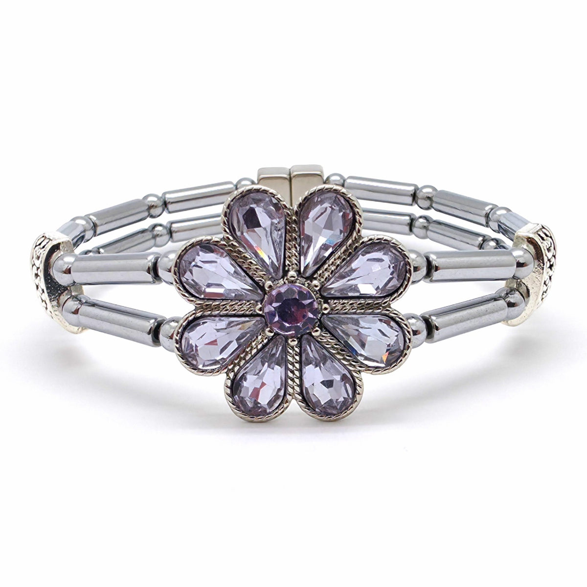 Bling Pattern Flower Bling Flower – Unique Magnetic Jewelry