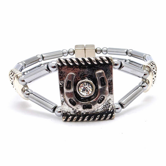 Bling Square Horseshoe