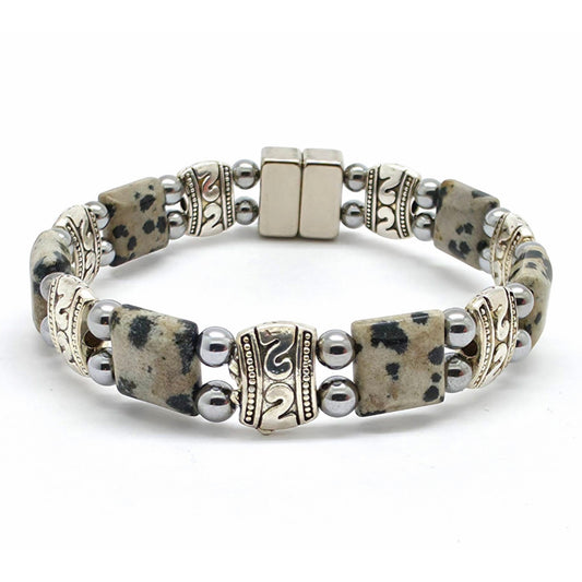 Dalmatian Jasper Square Double