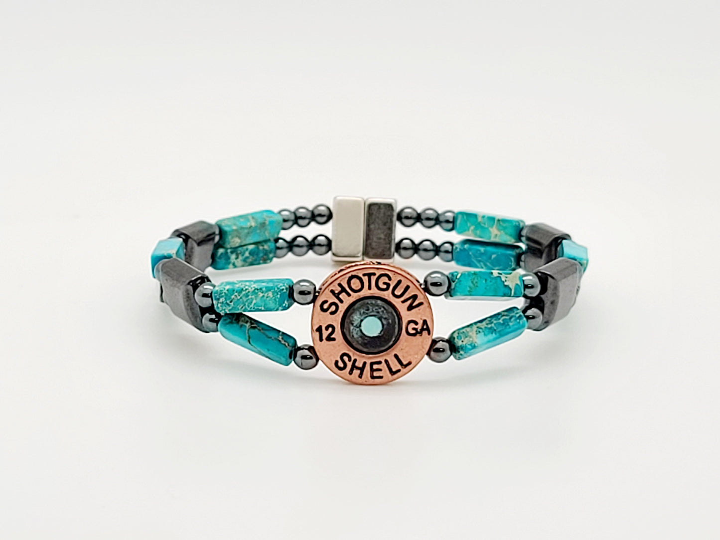 Turquoise Shotgun Shell