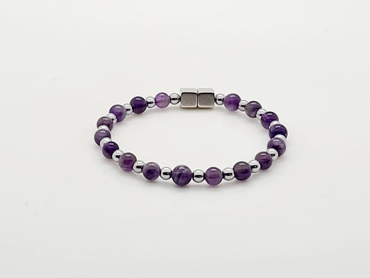 Amethyst Round Necklace