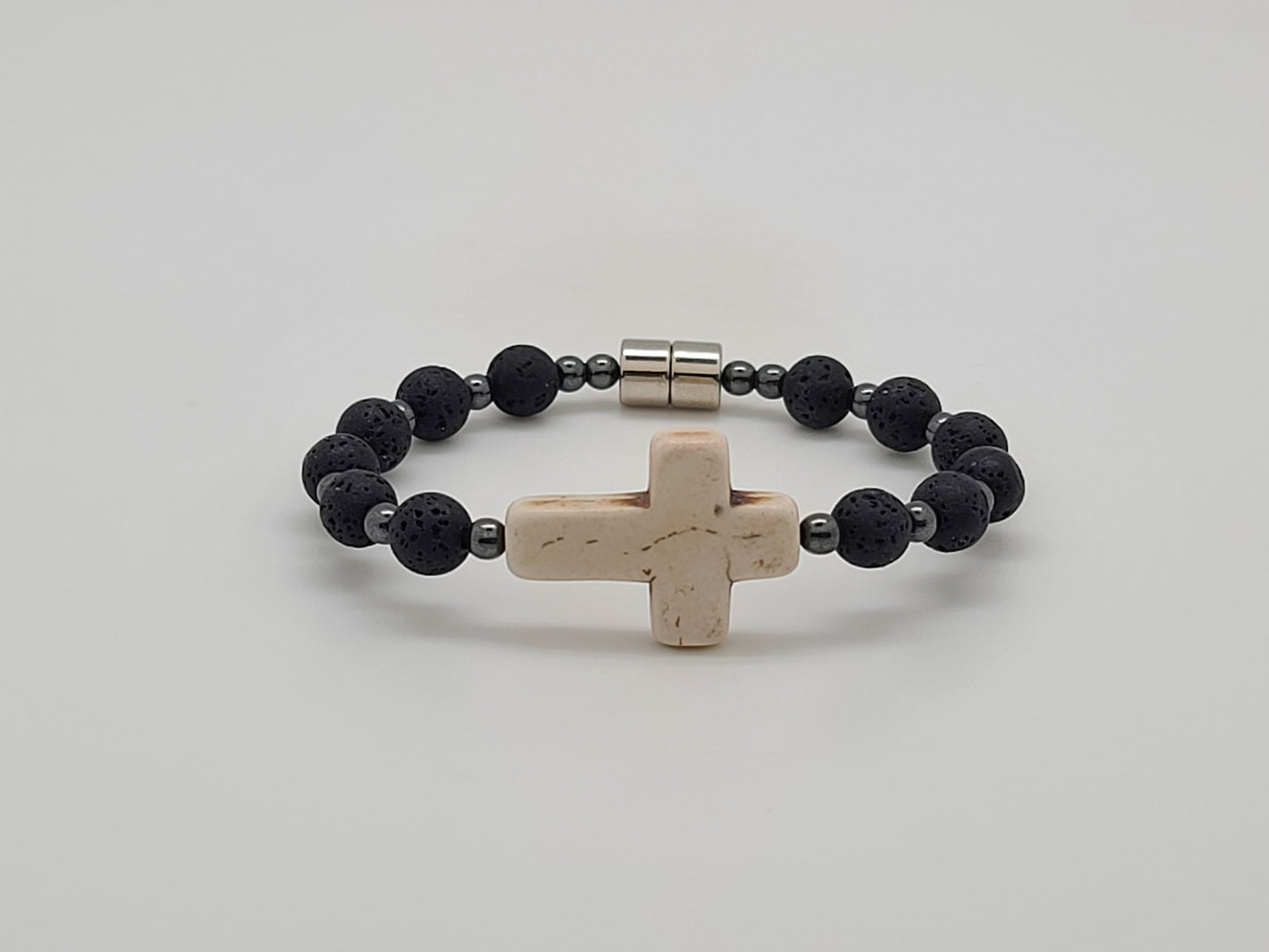 Lava Stone Cross