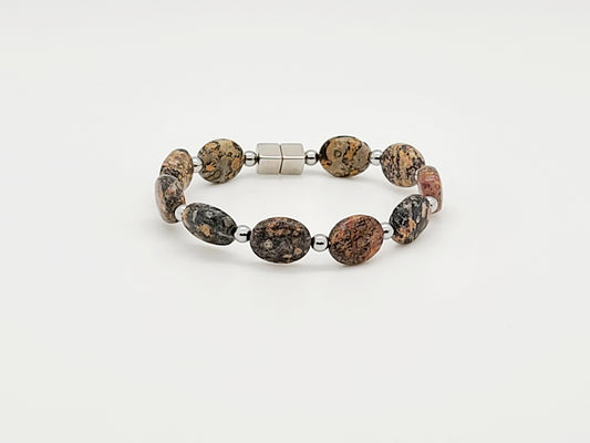 Oval Leopard Skin Jasper