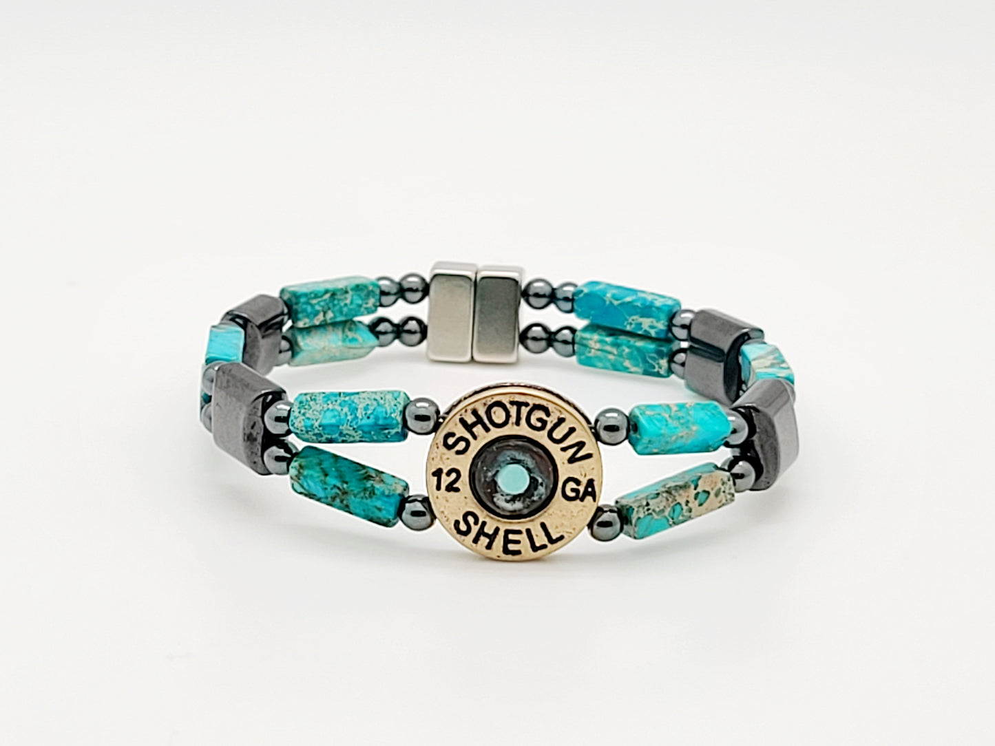 Turquoise Shotgun Shell