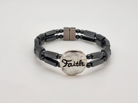 Men's Faith w Hematite