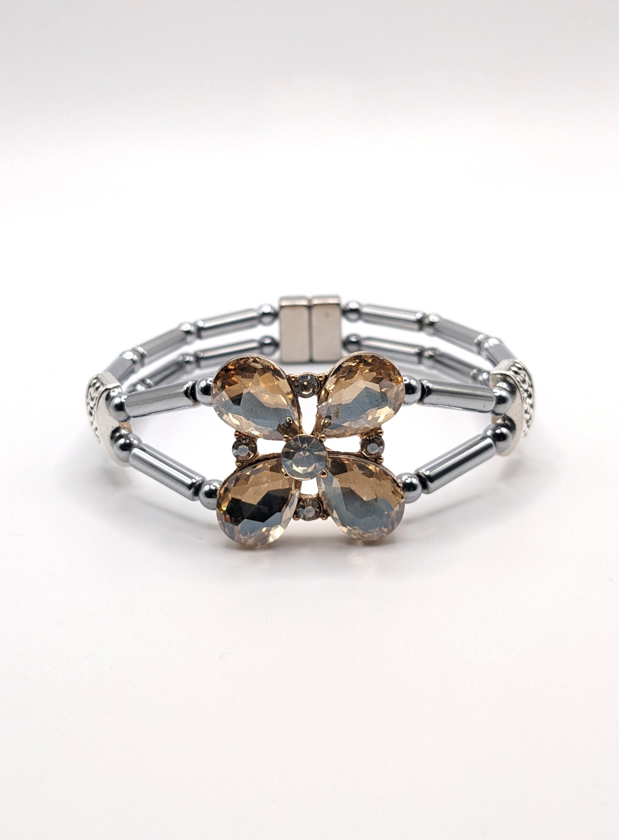 Bling Pattern Flower Bling Flower – Unique Magnetic Jewelry