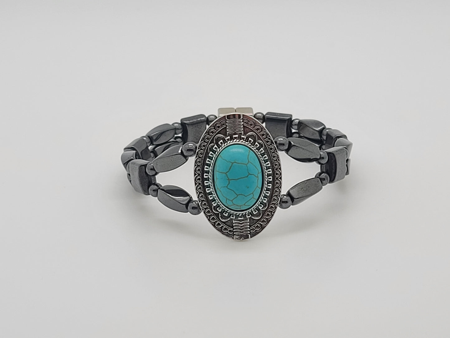 Men's Oval Turquoise