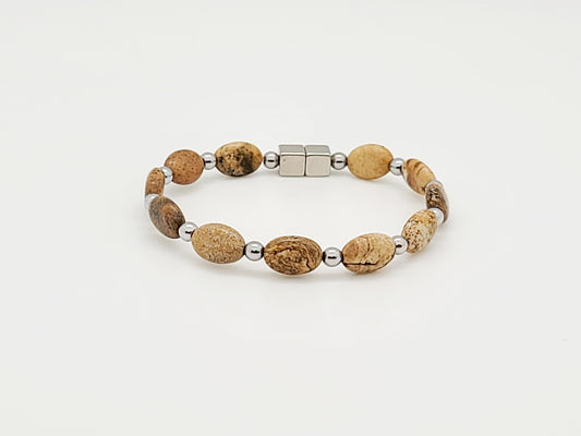 Oval Picture Jasper